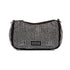 Clutch nera da donna con strass argentati Lora Ferres, Borse e accessori Donna, SKU b514000323, Immagine 0